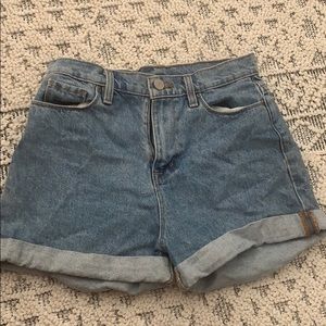 High waisted shorts urban outfitters